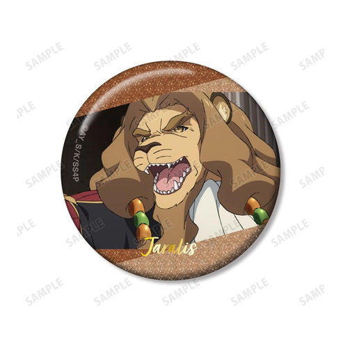 『盾の勇者の成り上がり Season 4』ジャラリス 場面写グリッター缶バッジ3個セット